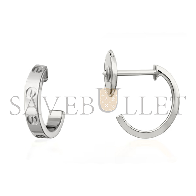 Ca*t*er love hoop earrings, small model b8028900